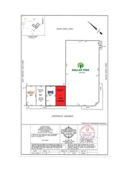 More Photos Of 8225-8233 Jefferson Hwy, New Orleans Storefront Retail Office For Lease