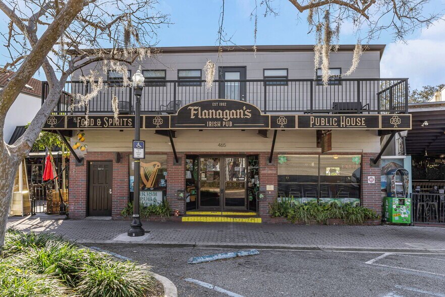 Primary Photo Of 465 Main St, Dunedin Storefront Retail Residential For Sale