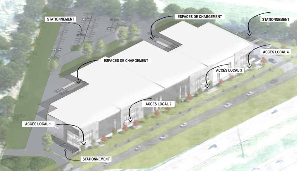 More Photos Of Ch Dumberry, Vaudreuil-dorion Warehouse For Sale