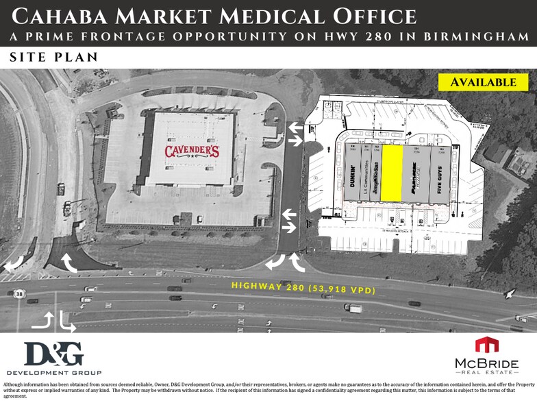 More Photos Of 5413 US 280, Hoover Freestanding For Lease