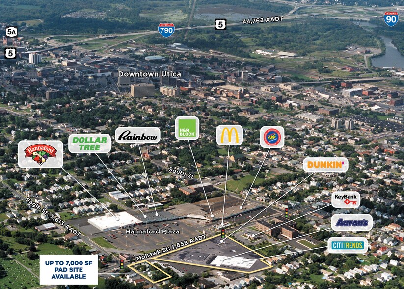 More Photos Of Mohawk St & Eagle St, Utica General Retail For Lease