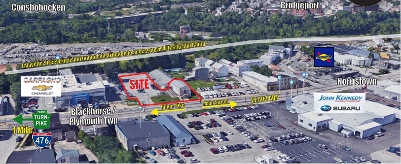 Primary Photo Of 1210 E Ridge Pike, Plymouth Meeting Land For Lease