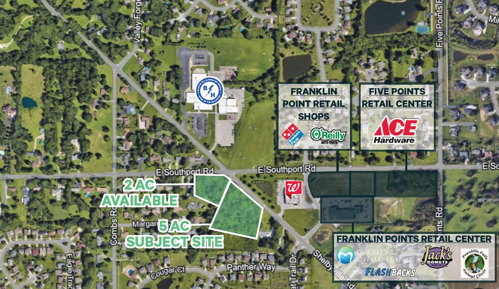 More Photos Of 6711 Shelbyville, Indianapolis Land For Sale