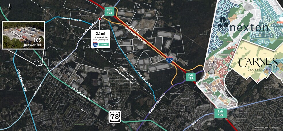 More Photos Of 185 Brewer Rd, Summerville Land For Lease