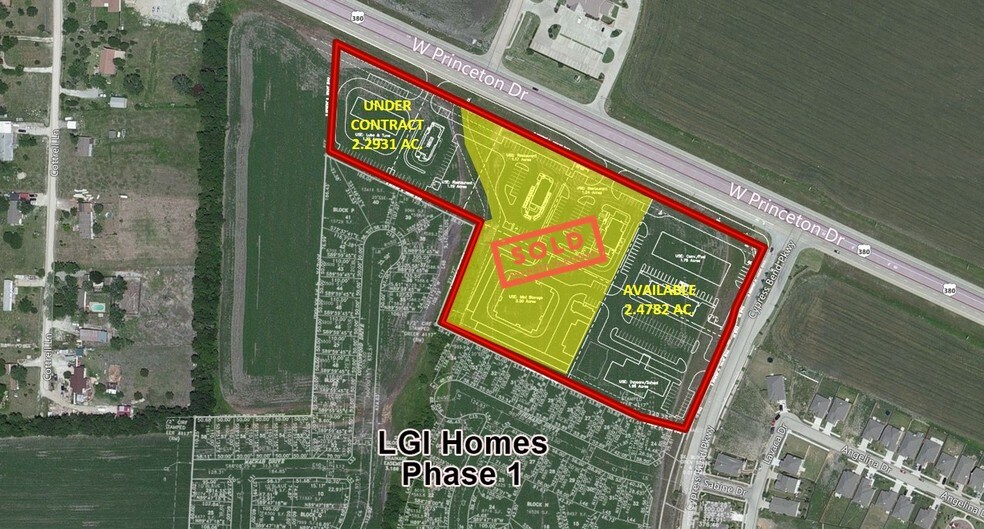 Primary Photo Of Hwy 380 @ Cypress Bend Drive, Princeton Land For Lease