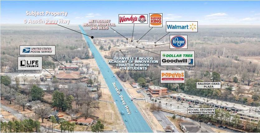 Primary Photo Of 0 Austin Peay Hwy, Memphis Land For Sale