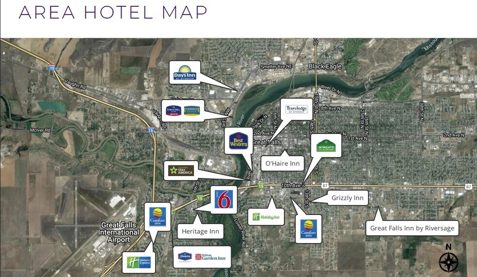 More Photos Of 1214 13th St S, Great Falls Hotel For Sale