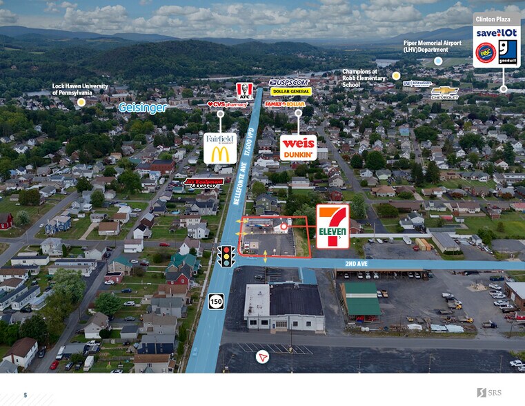 More Photos Of 840 Bellefonte Ave, Lock Haven Service Station For Sale