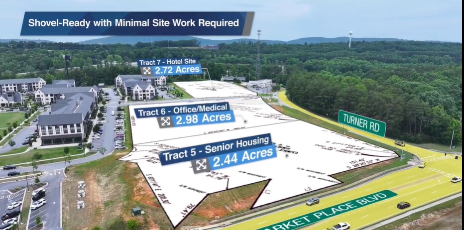 More Photos Of Turner Rd/ Market Place Blvd, Cumming Land For Sale