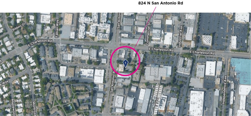 More Photos Of 824 San Antonio Rd, Palo Alto Land For Sale