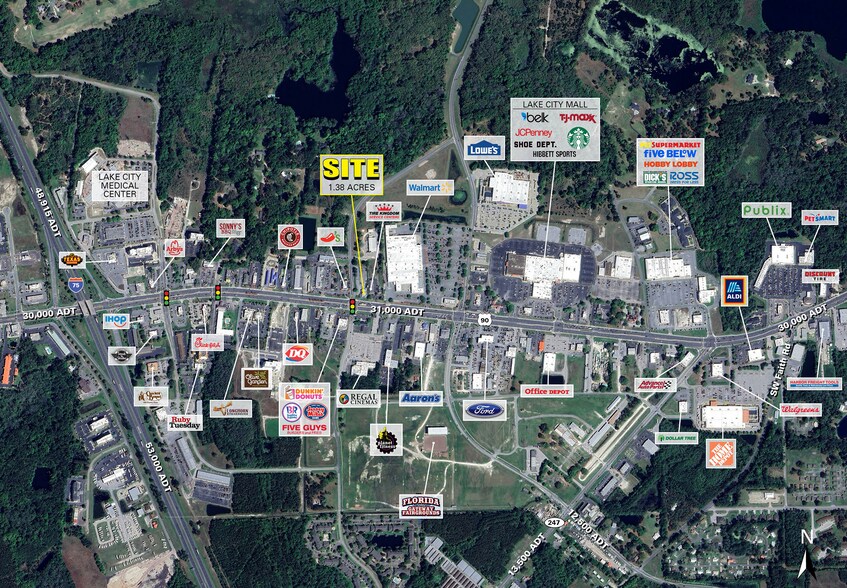 More Photos Of 2847 W Us-90, Lake City General Retail For Sale