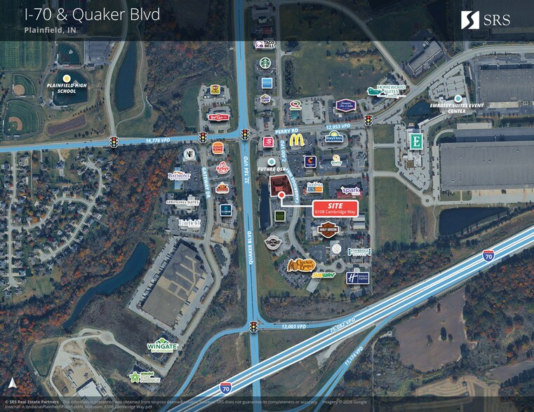 More Photos Of 6108 Cambridge Way, Plainfield Restaurant For Lease
