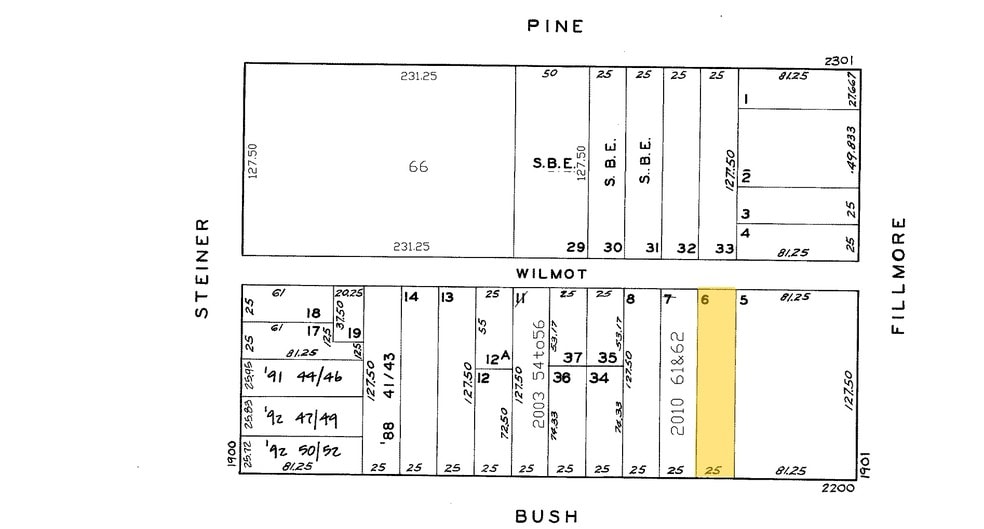 More Photos Of 2222 Bush St, San Francisco Storefront Retail Office For Lease