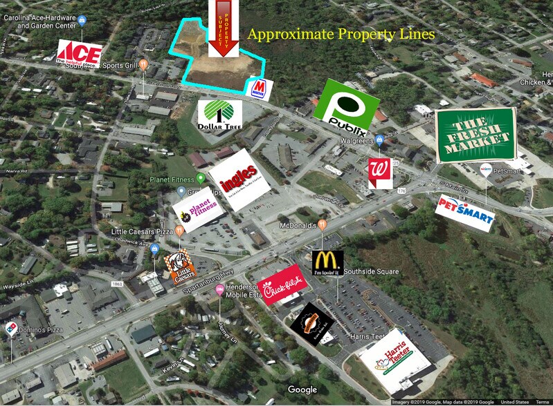 Primary Photo Of 715 Greenville Hwy, Hendersonville Land For Lease