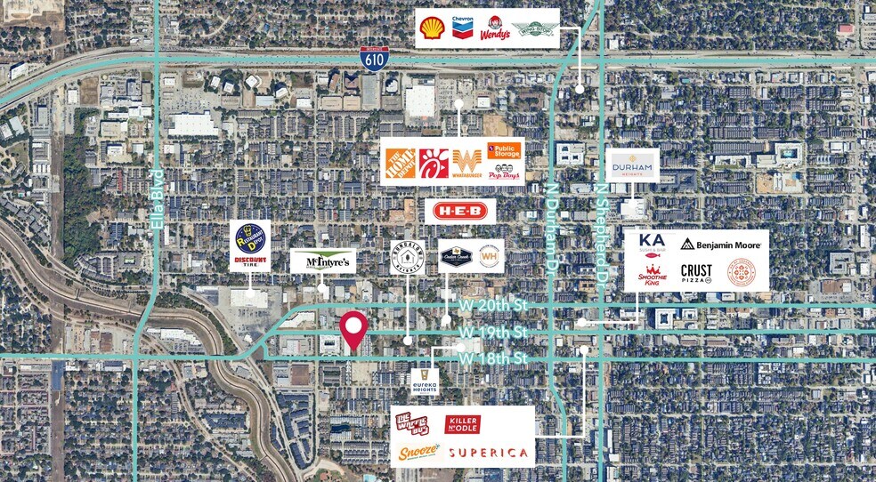 More Photos Of 1211 W 18th St, Houston Land For Sale