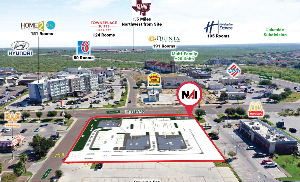 More Photos Of 2511 Jacaman, Laredo Storefront For Lease