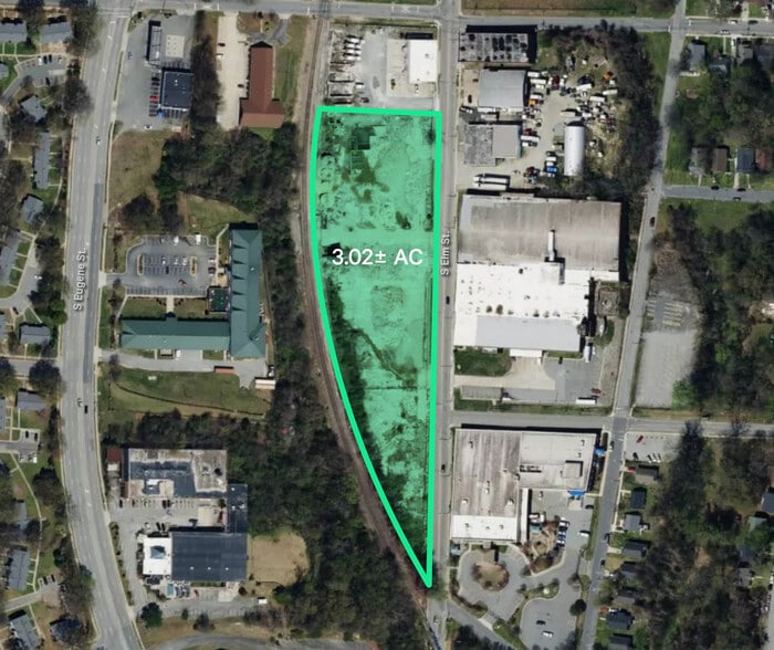 More Photos Of 1100 S Elm St, Greensboro Land For Lease