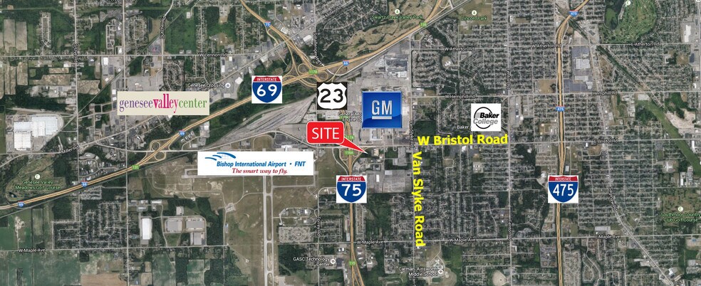More Photos Of SEC I-75/US-23 & Bristol Rd, Flint Land For Sale