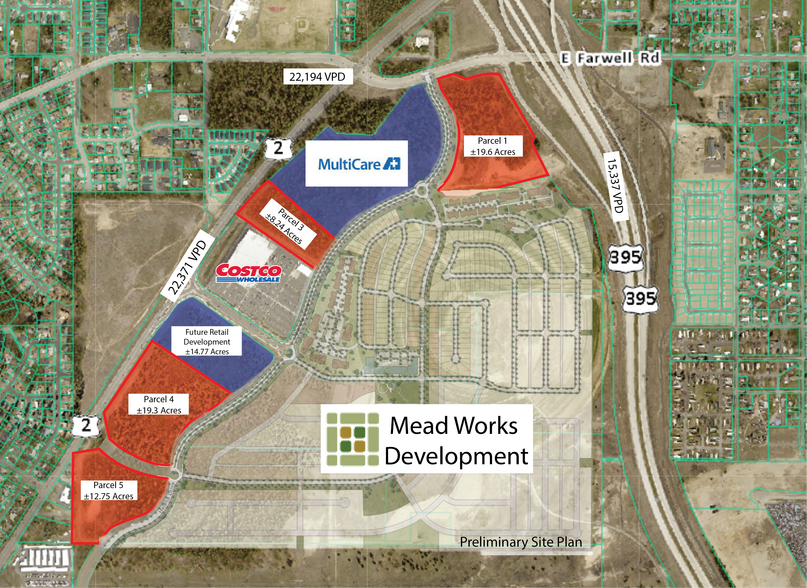 Primary Photo Of Farwell Rd and US-2, Spokane Land For Sale