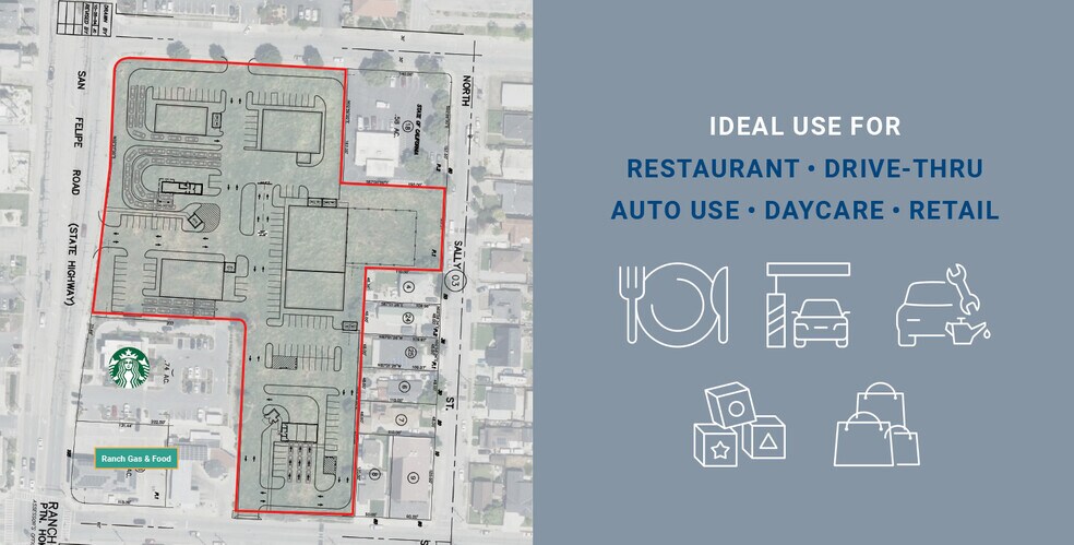 More Photos Of San Felipe Rd @ Maple Street, Hollister Land For Lease