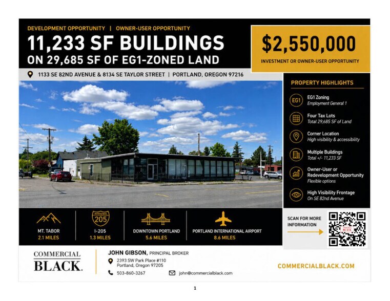Primary Photo Of 1133 SE 82nd Ave, Portland Auto Repair For Sale