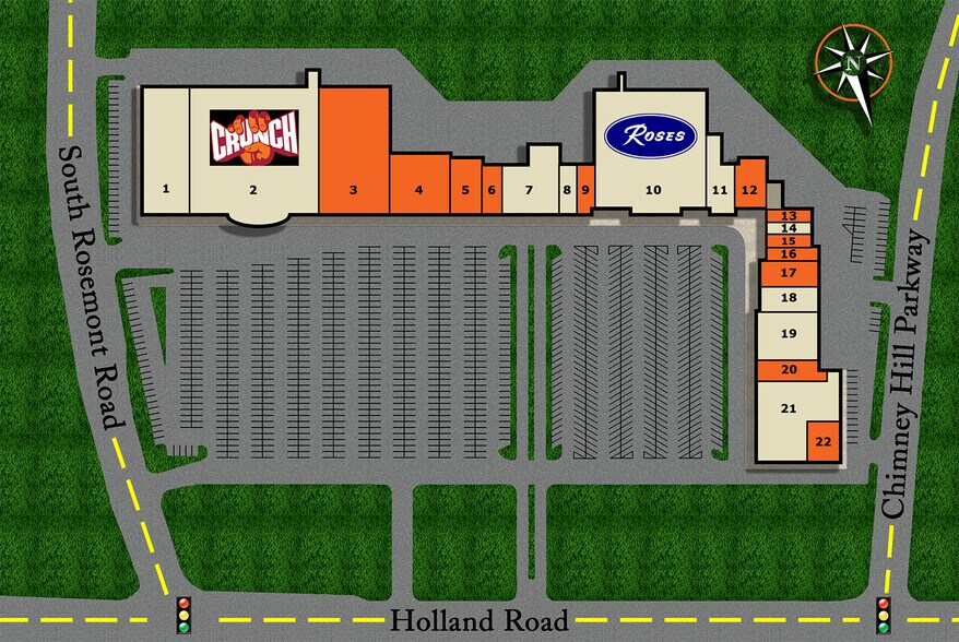 More Photos Of 801-929 Chimney Hill Shopping Ctr, Virginia Beach General Retail For Lease
