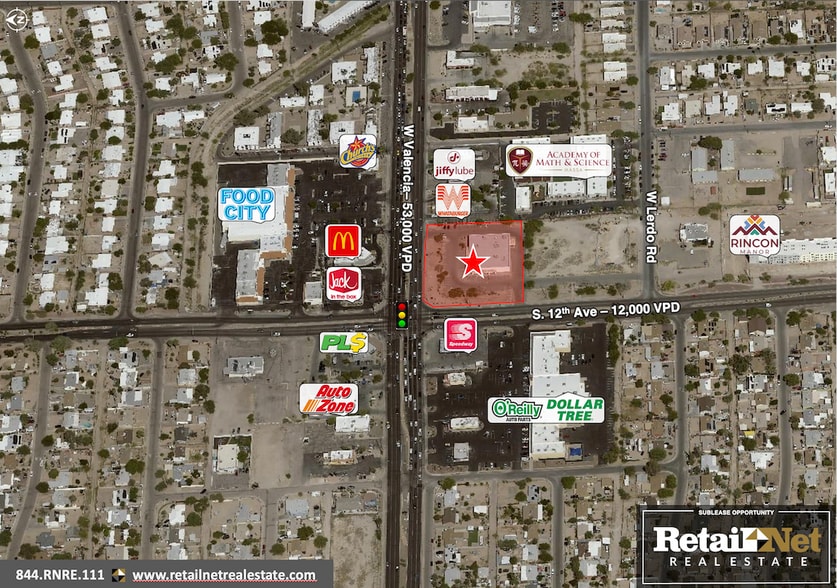More Photos Of 525 W Valencia Rd, Tucson Drugstore For Lease