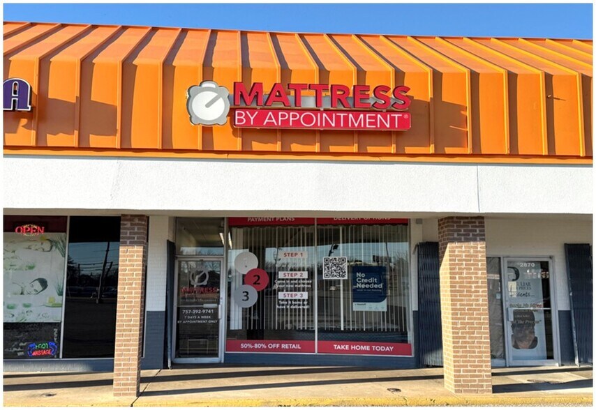 More Photos Of 2858-2884 Airline Blvd, Portsmouth Storefront For Sale