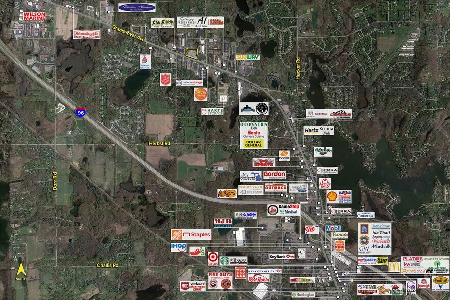 More Photos Of 7181-7207 Grand River Rd, Brighton Flex For Lease