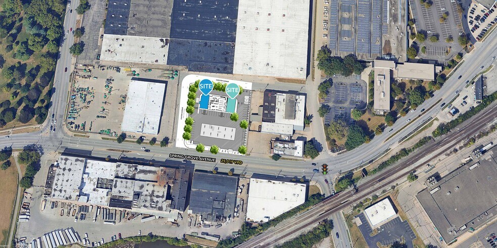 Primary Photo Of 4645 Spring Grove Ave, Cincinnati General Retail For Lease