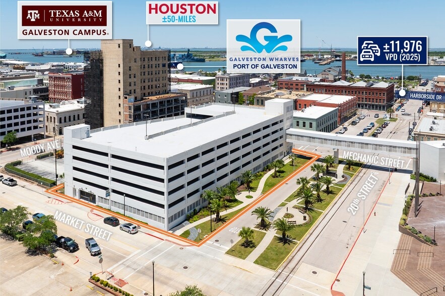 More Photos Of 320 Moody Ave, Galveston Parking Garage For Sale