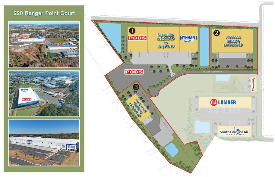 More Photos Of 220 Ranger Point Ct, Columbia Warehouse For Lease