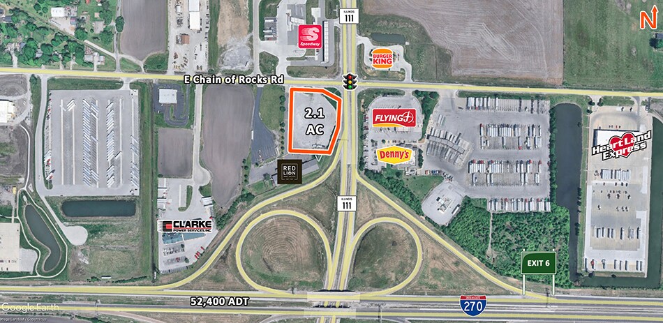 Primary Photo Of 1250 E Chain of Rocks Rd, Granite City Land For Sale