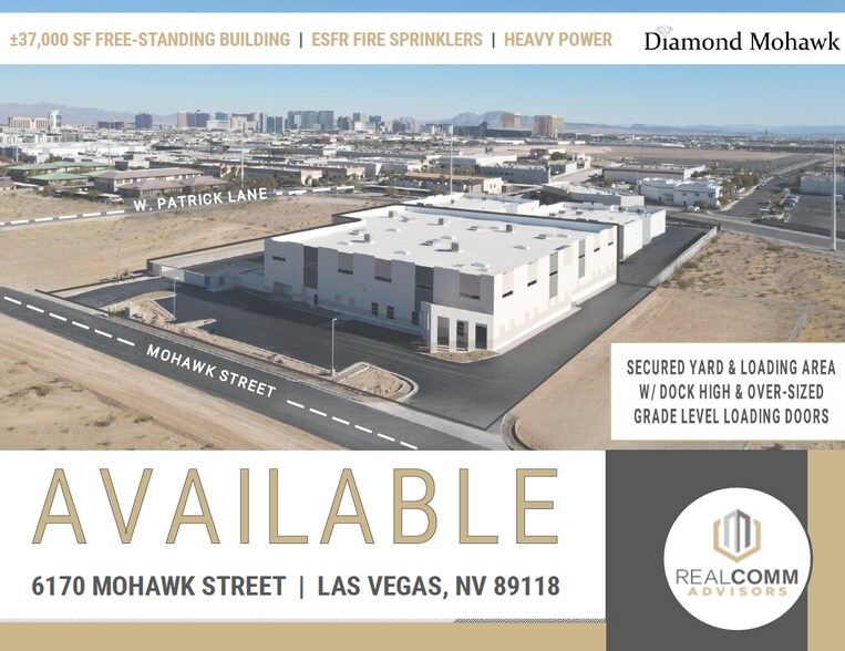 Primary Photo Of 6170 Mohawk St, Las Vegas Warehouse For Lease