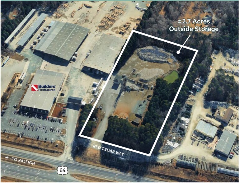 More Photos Of 51 Red Cedar Way, Apex Land For Lease
