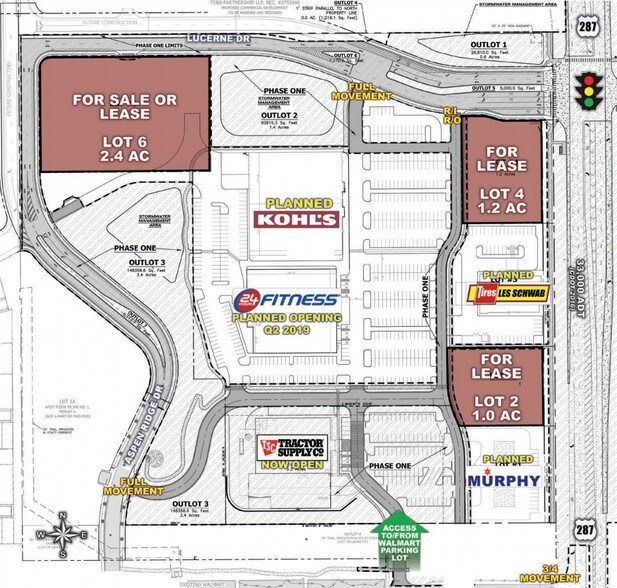More Photos Of SWC Highway 287 & Lucerne Dr, Lafayette Land For Sale