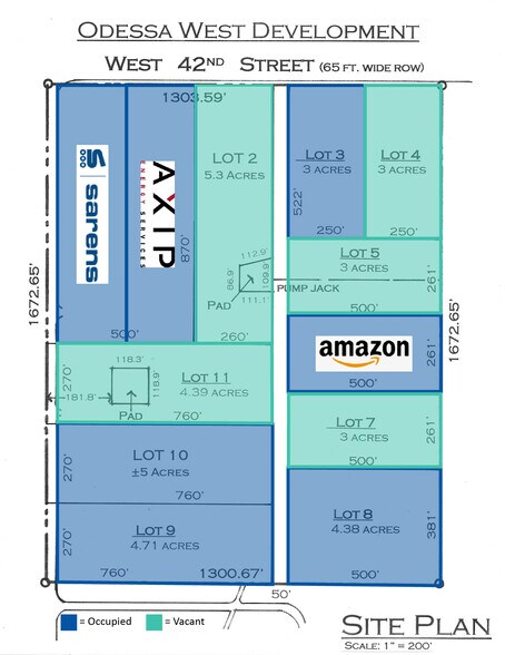 More Photos Of TBD Lot 4 W 42nd St, Odessa Warehouse For Lease