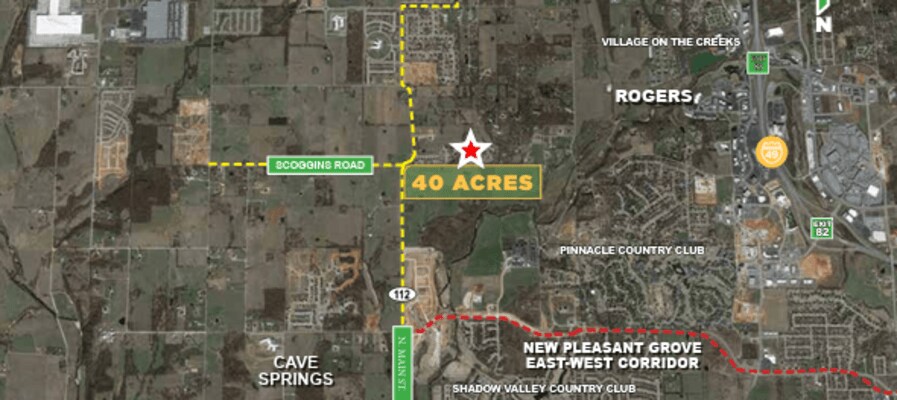 Primary Photo Of 112 Hwy S, Cave Springs Land For Sale