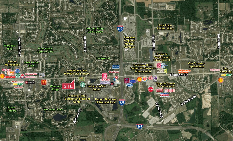 More Photos Of 1942 E Dupont Rd, Fort Wayne Land For Sale