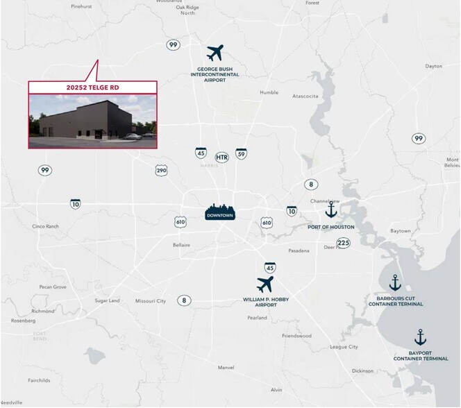 More Photos Of 20252 Telge Rd, Tomball Warehouse For Lease