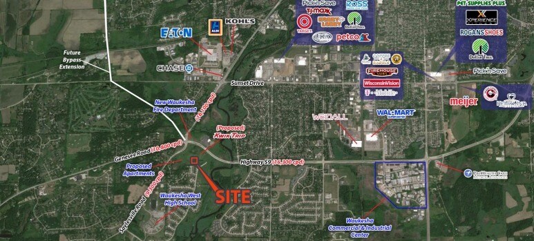 Primary Photo Of Hwy 59 & River Valley Road, Waukesha Land For Sale