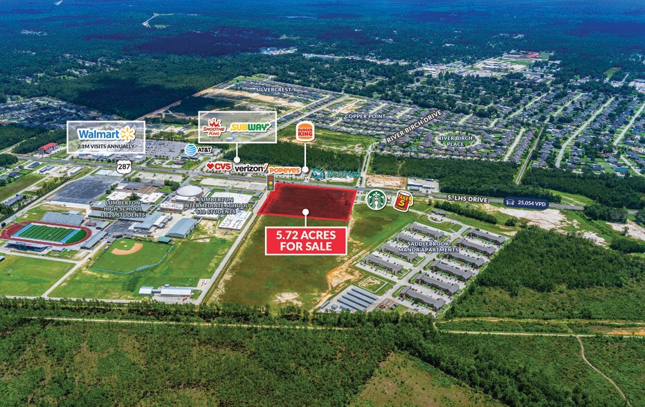 More Photos Of River Birch Dr & Highway 287, Lumberton Land For Sale