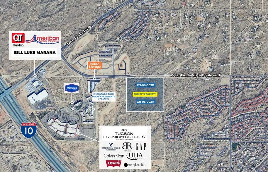 Primary Photo Of W Linda Vista Blvd & W Twin Peaks Rd, Marana Land For Sale