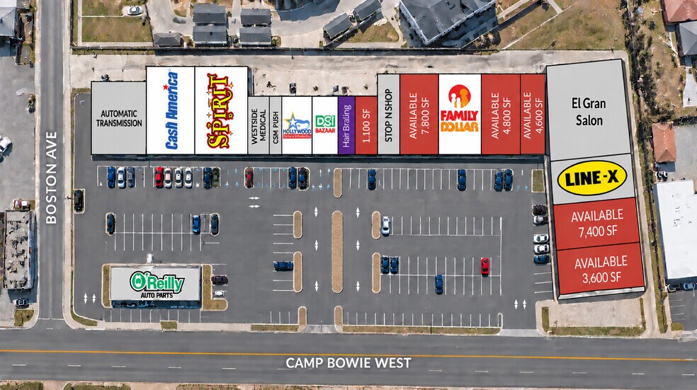 More Photos Of 8101-8155 Camp Bowie West Blvd, Fort Worth General Retail For Lease