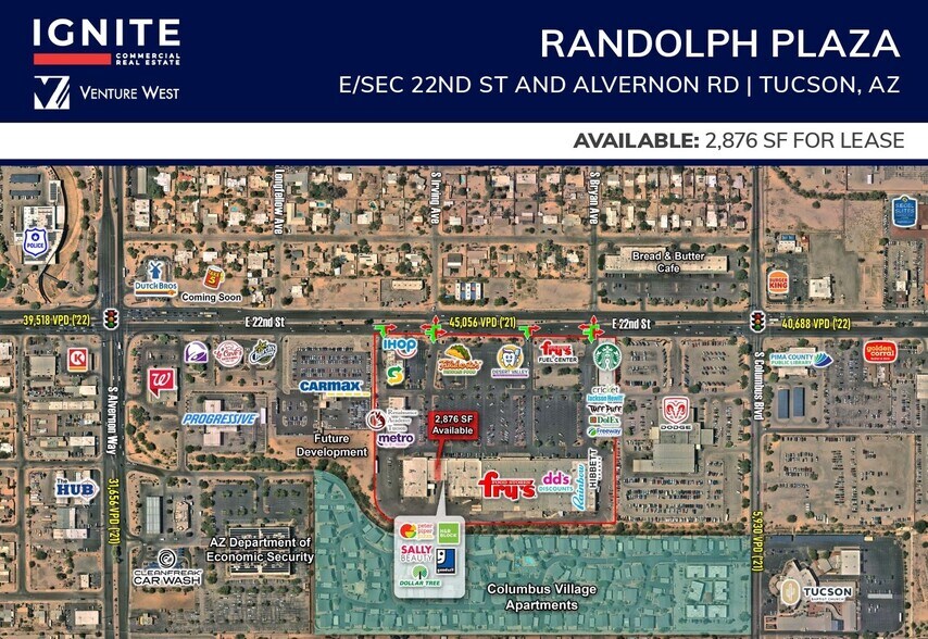 Primary Photo Of 4052-4186 E 22nd St, Tucson Unknown For Lease