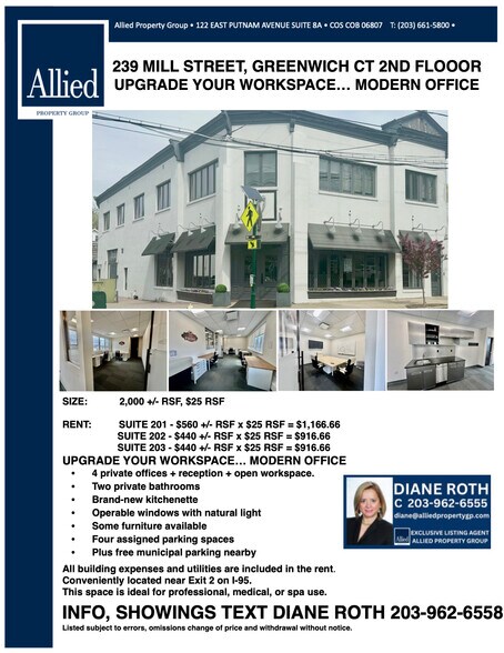 More Photos Of 239 Mill St, Greenwich Office For Lease