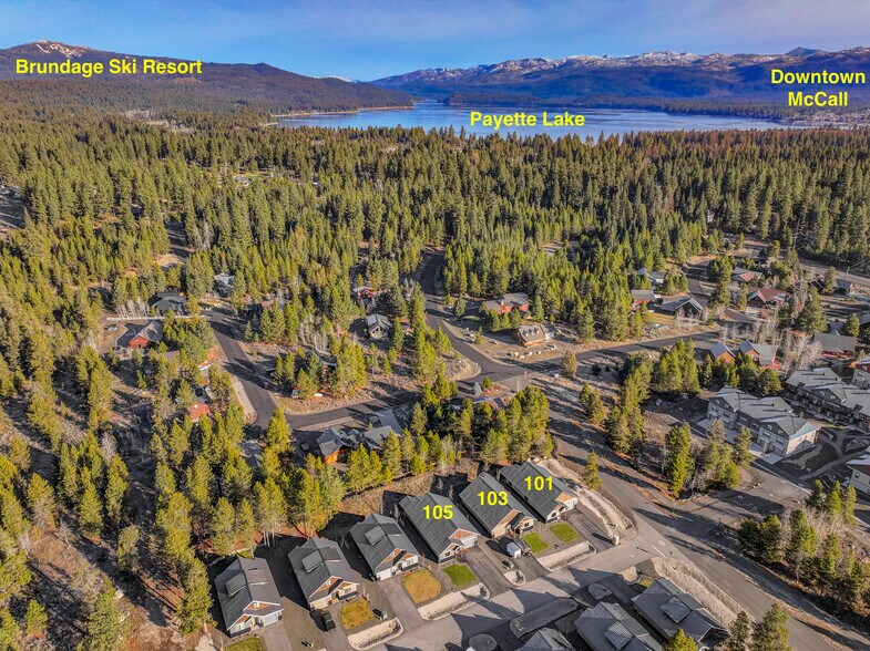 Primary Photo Of 101, 103, 105 Bighorn Court, Mccall Specialty For Sale
