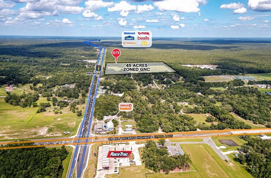 More Photos Of 2630 W Gulf To Lake Hwy, Lecanto Land For Lease