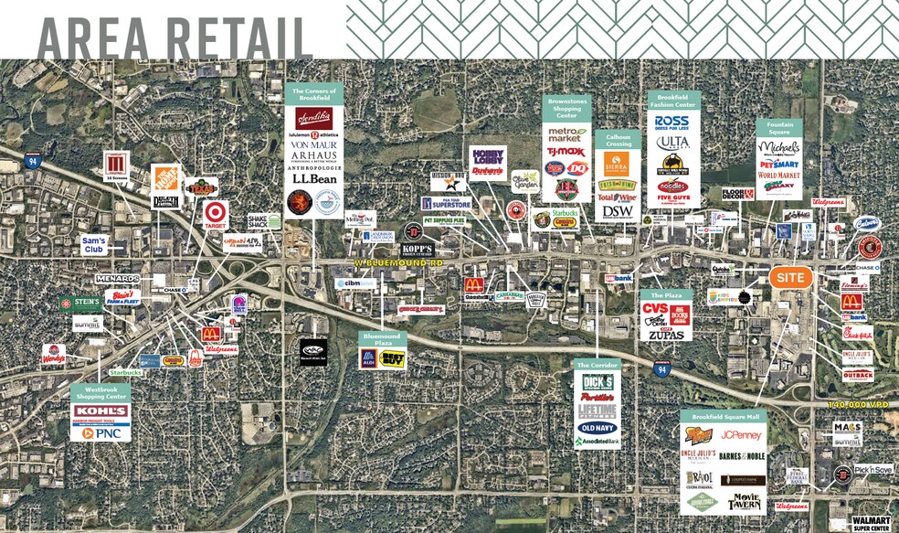 More Photos Of 15875 W Bluemound Rd, Brookfield General Retail For Lease