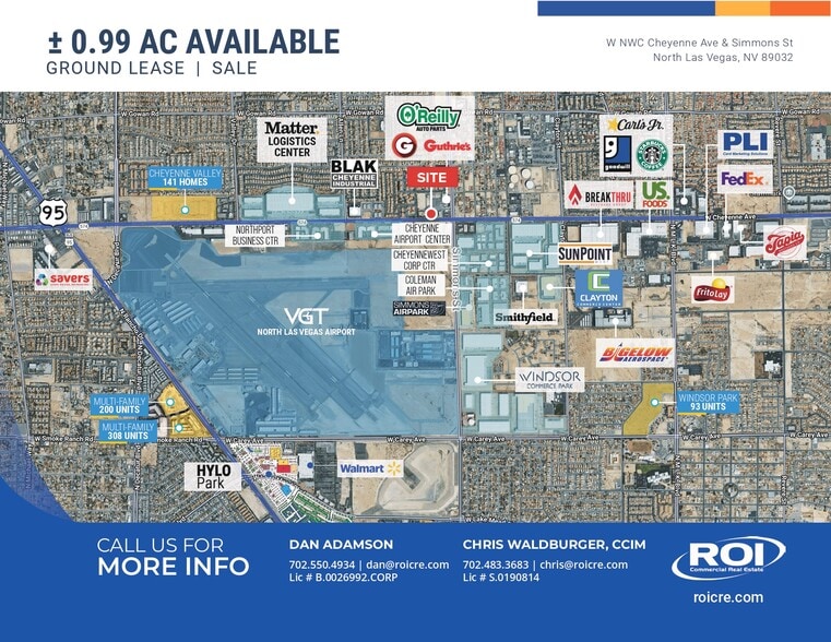 Primary Photo Of 3000 Cheyenne, North Las Vegas Land For Sale